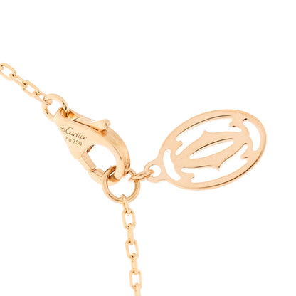 Cartier 18K Pink Gold Diamond SM D'Amour Pendant Necklace 5 of 6