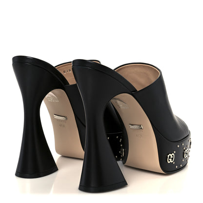 Gucci Malaga Kid Janaya 150mm Platform Sandals 41.5 Black 5 of 10