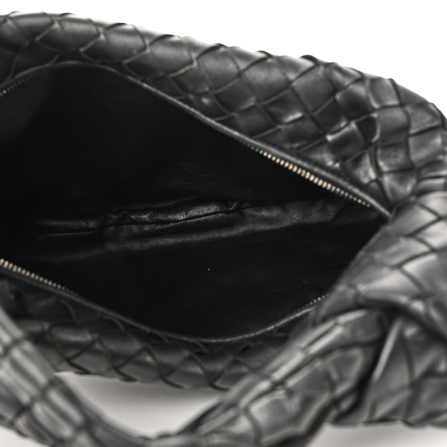 Bottega Veneta Nappa Intrecciato Teen Jodie Hobo Black 5 of 9