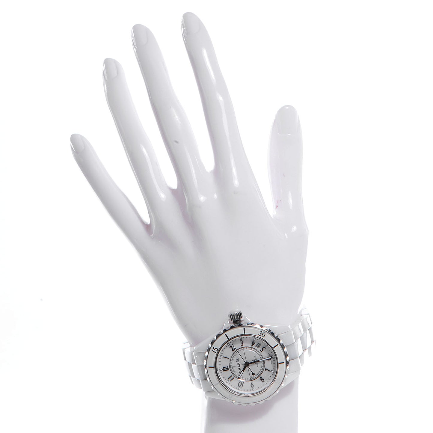 Stainless Steel Ceramic 38mm J12 Automatic Watch White