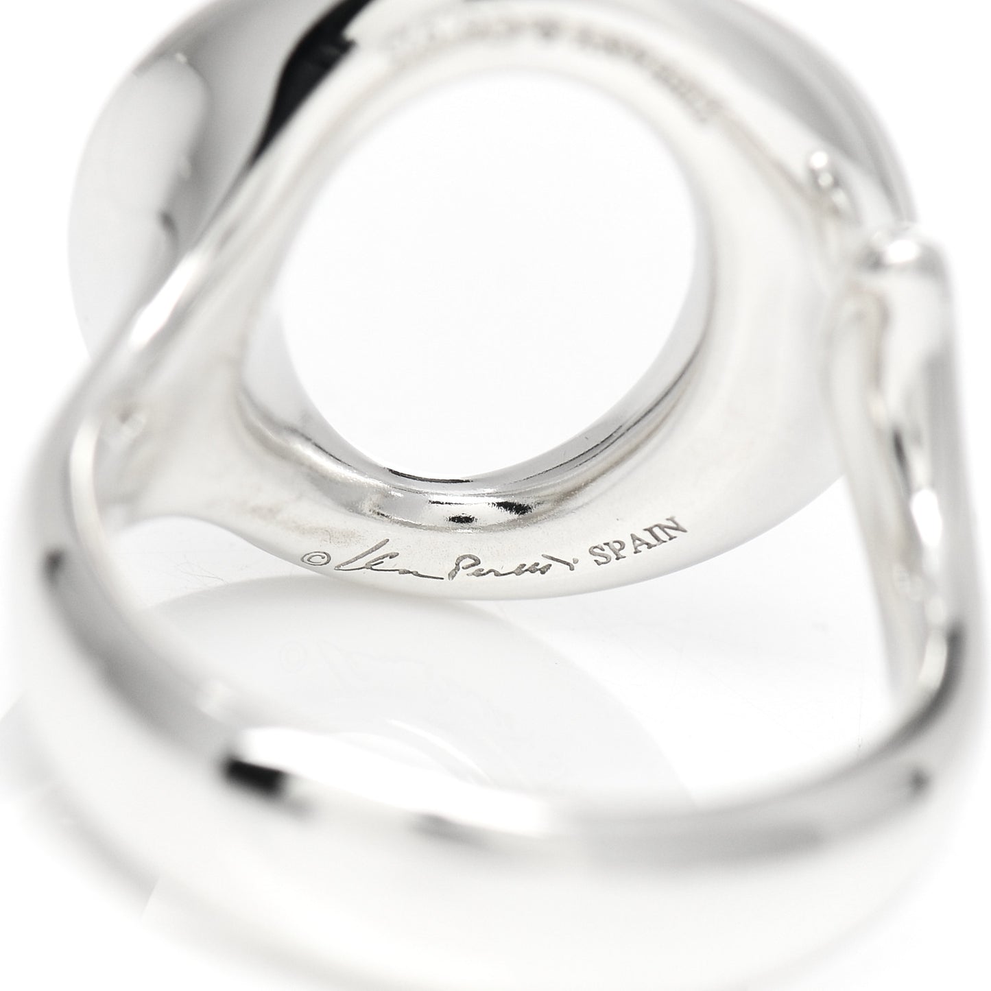 Sterling Silver Elsa Peretti Sevillana Ring 54 7