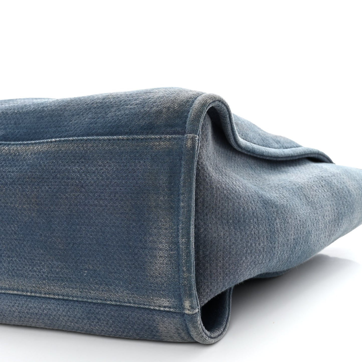 Canvas Medium Deauville Tote Blue