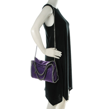 Stella McCartney Shaggy Deer Mini Falabella Tote Bright Purple 2 of 9