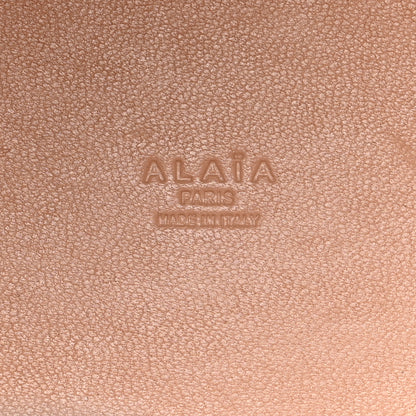 Alaia Calfskin Chain Bag Black 6 of 11