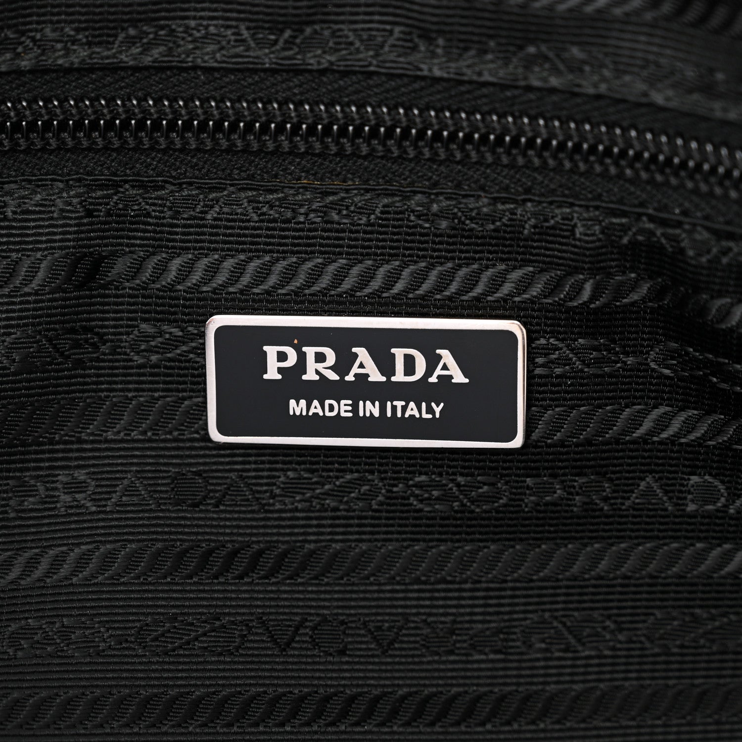 Prada Tessuto Nylon Saffiano Vela Tote Black 6 of 10