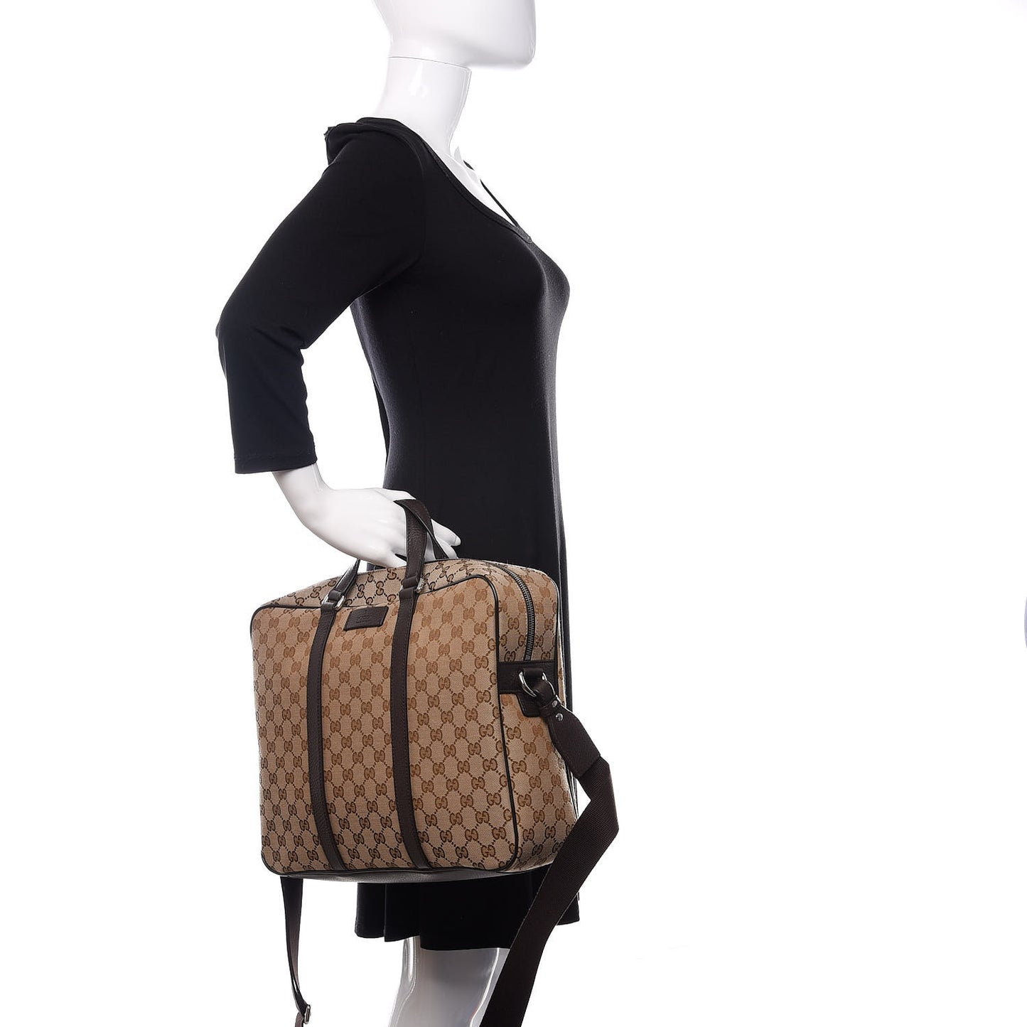 Monogram Briefcase Dark Brown