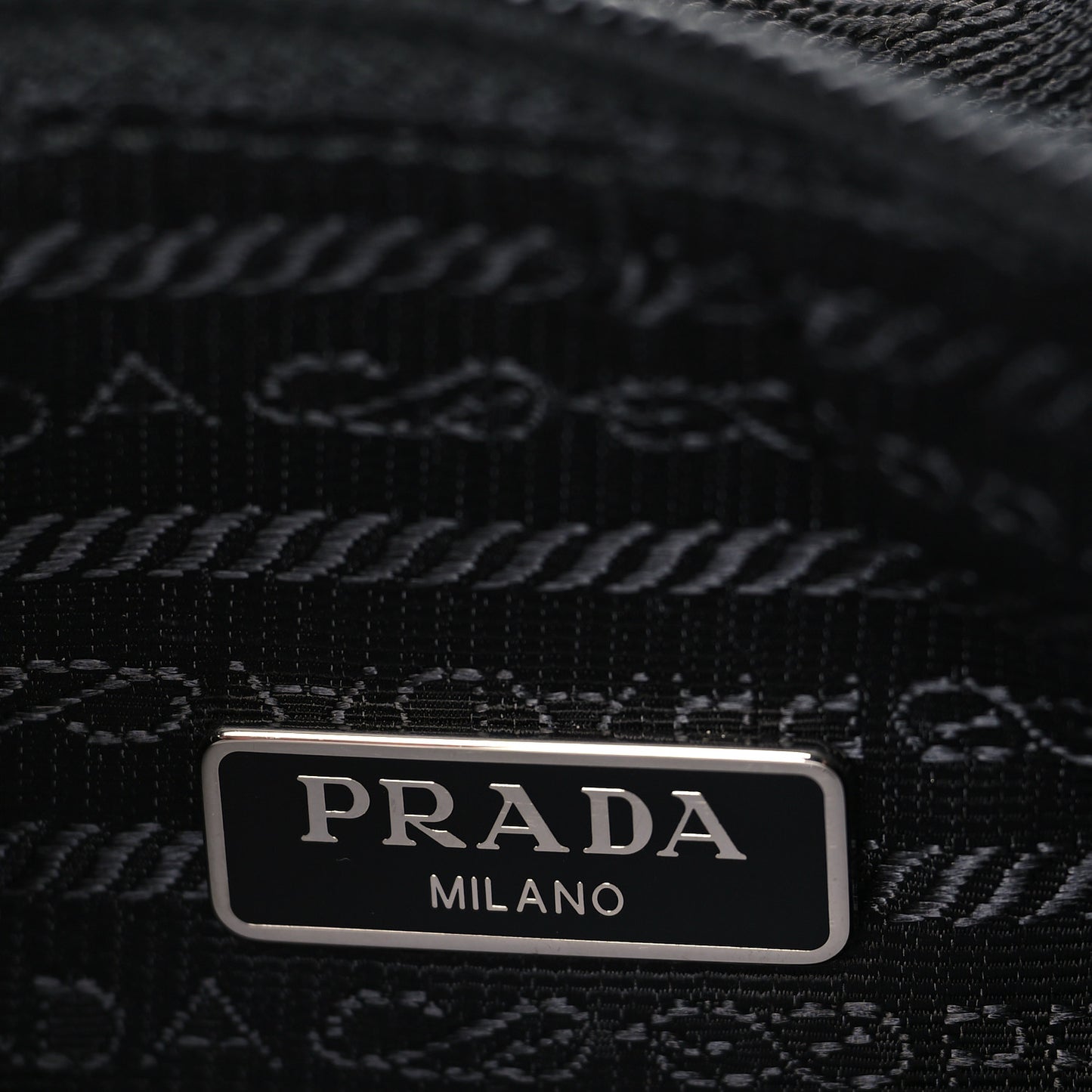 Tessuto Nylon Mini Re-Edition 2000 Bag Black