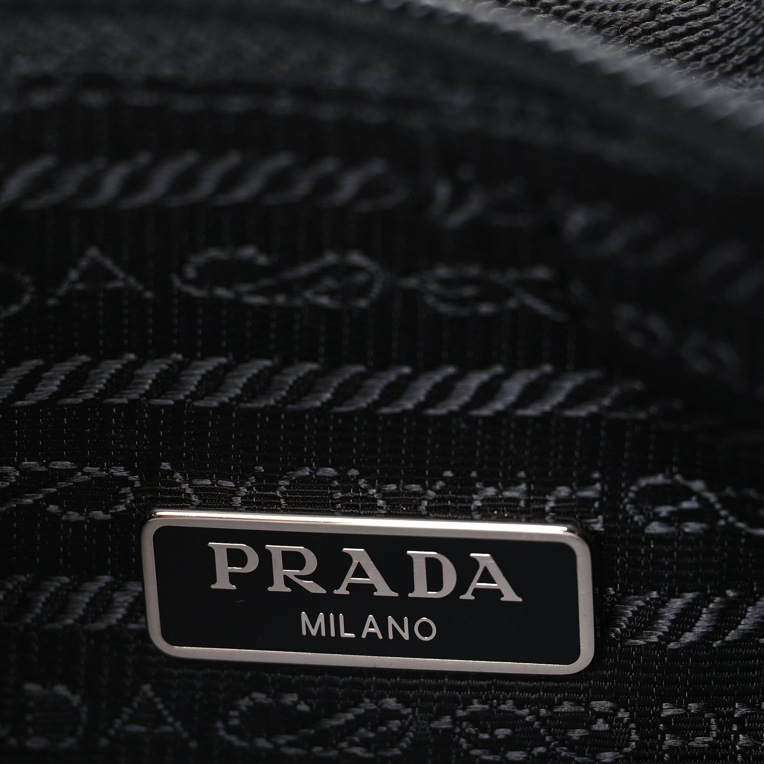 Prada Tessuto Nylon Mini Re-Edition 2000 Bag Black 6 of 9