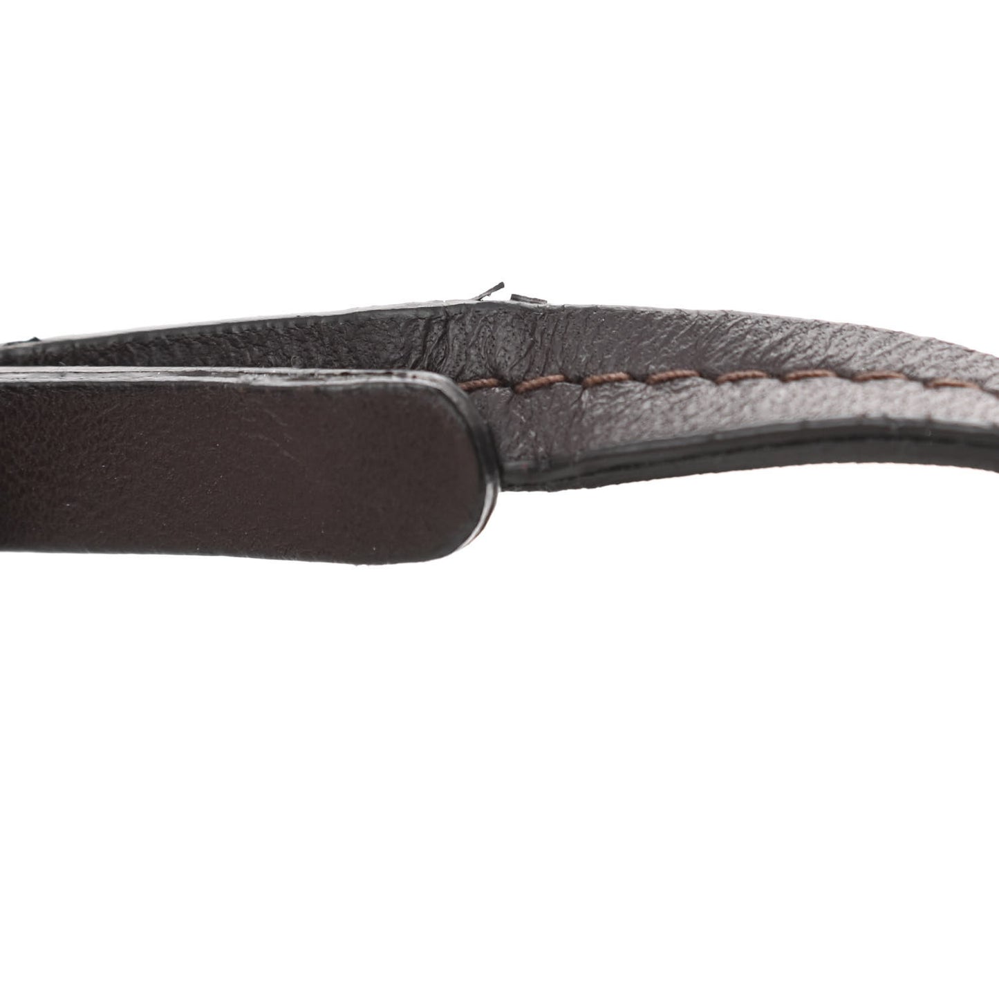 Nappa Intrecciato Nodini Crossbody Messenger Ebano
