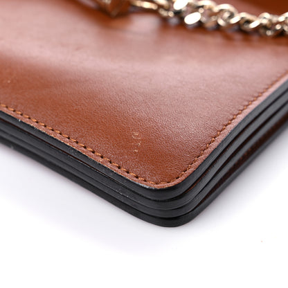 Chloe Suede Calfskin Medium Faye Shoulder Bag Tobacco 8 of 15