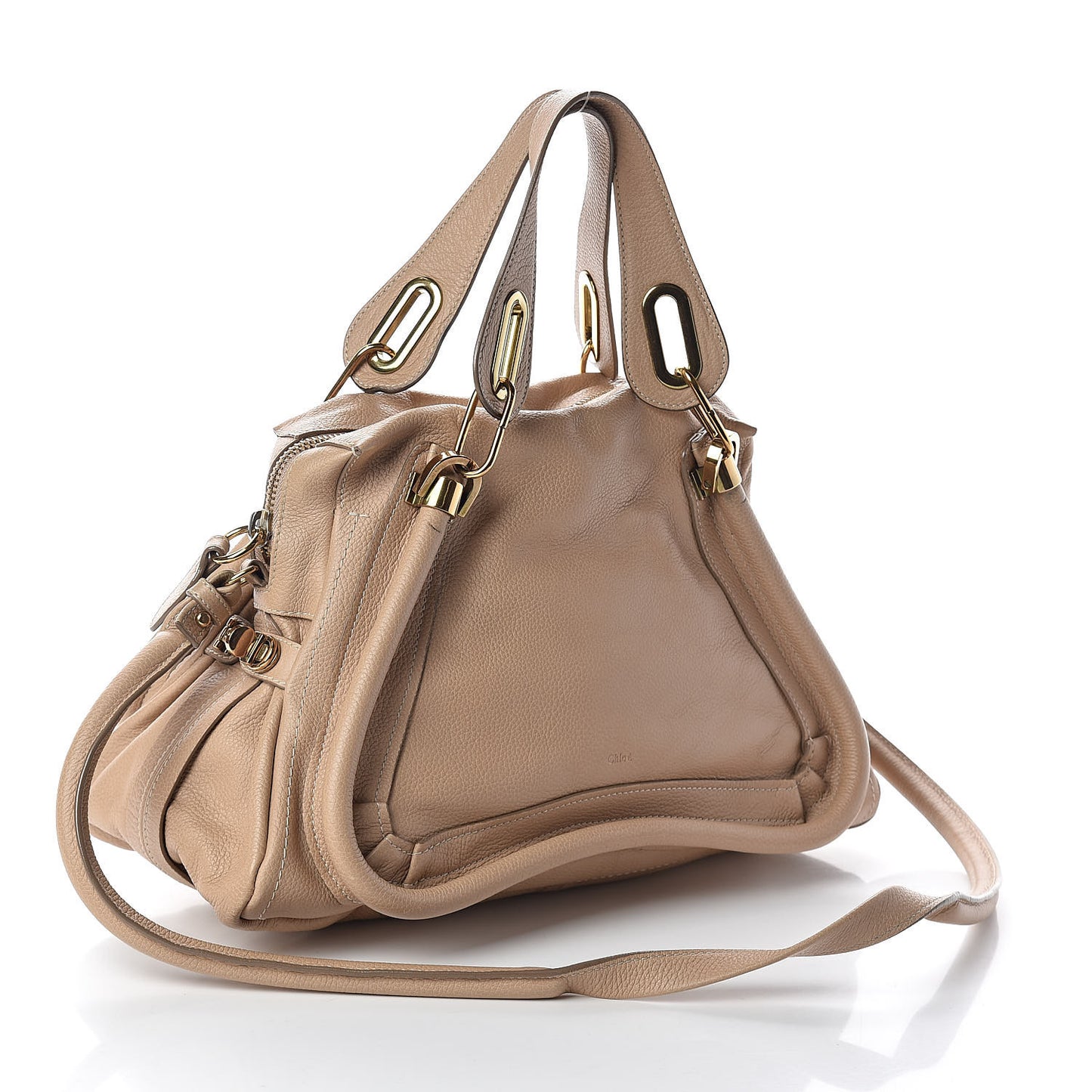 Calfskin Medium Paraty Biscotti Beige