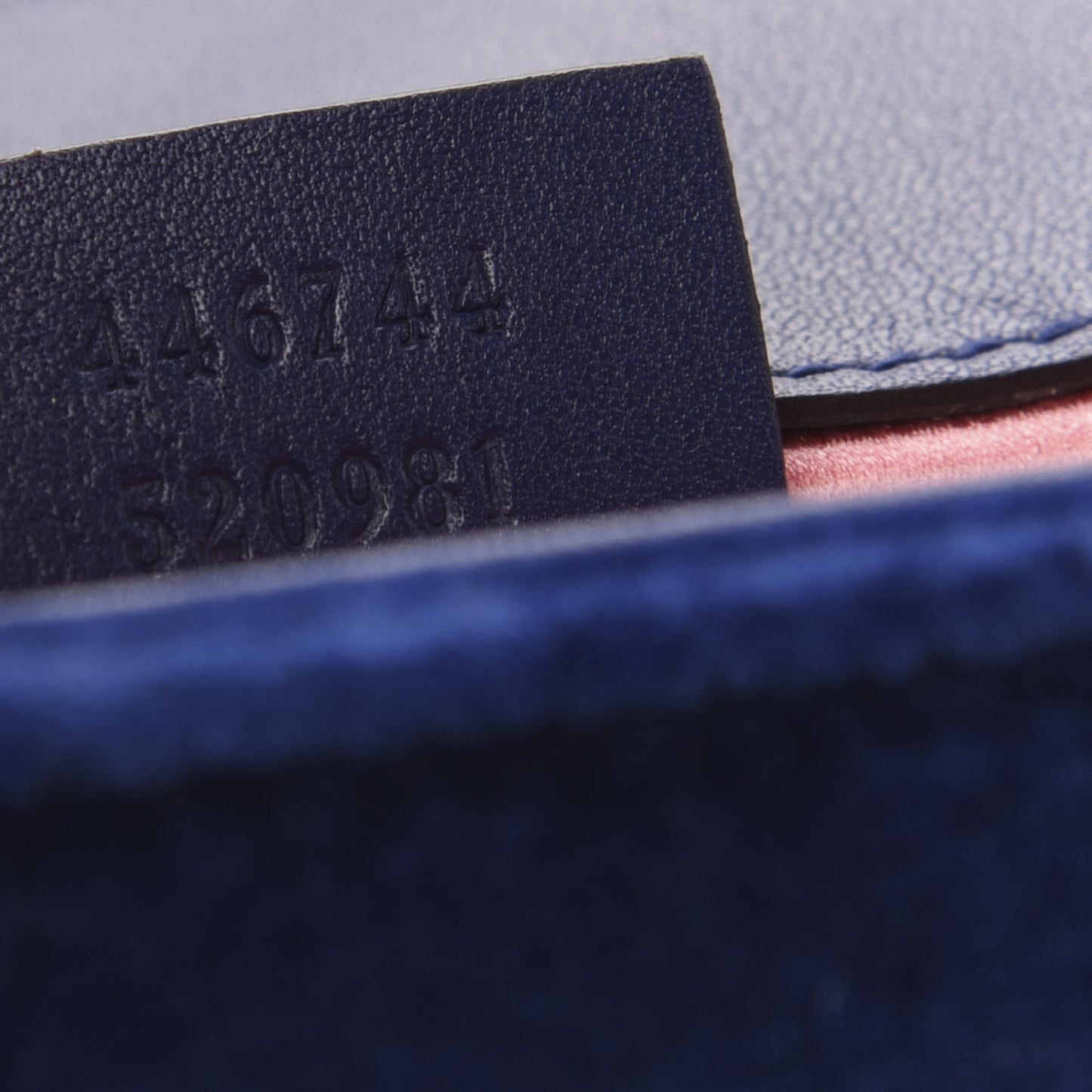 Velvet Matelasse Mini GG Marmont Shoulder Bag Cobalt Blue