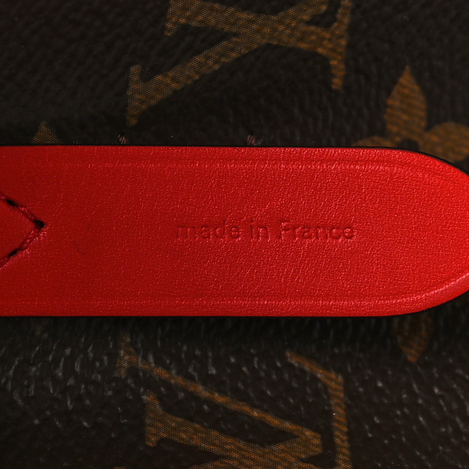Louis Vuitton Monogram Braided Neonoe Coquelicot 7 of 10