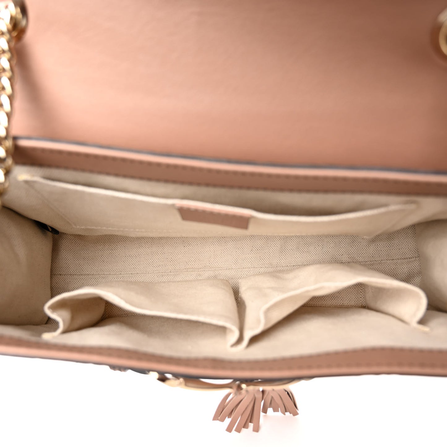 Guccissima Medium Emily Chain Shoulder Bag Camelia