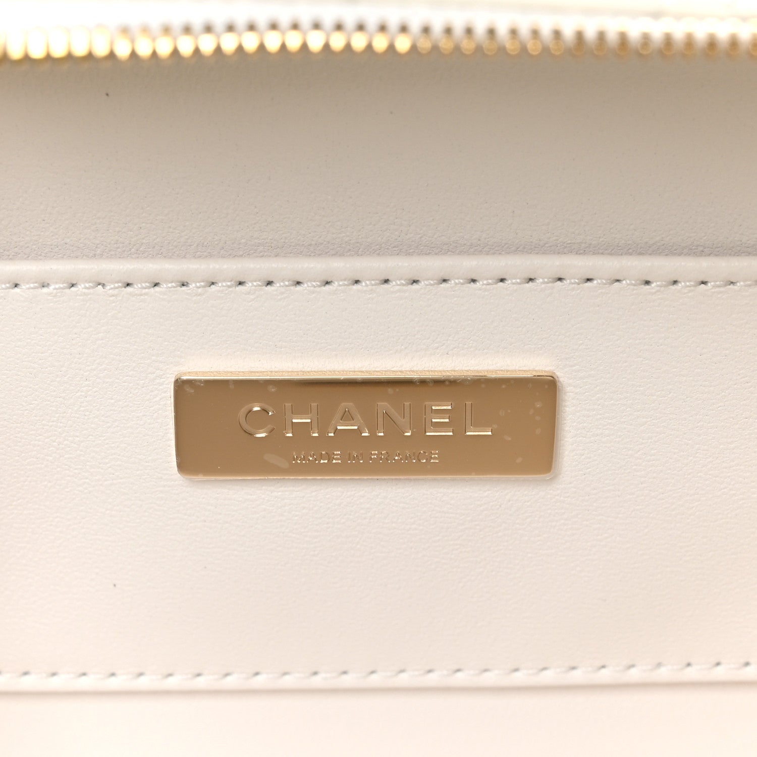 Chanel Lambskin Quilted Coco Click Bag White 8 of 12