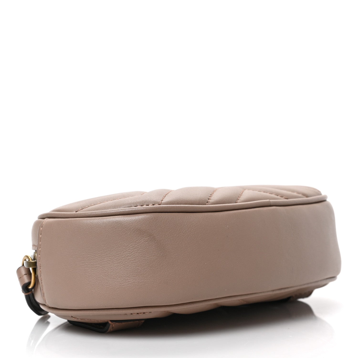 Gucci Calfskin Matelasse GG Marmont Belt Bag 75 30 Porcelain Rose 4 of 10