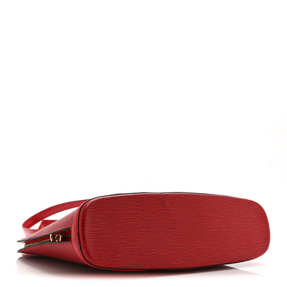 Louis Vuitton Epi Lussac Castillan Red 4 of 10