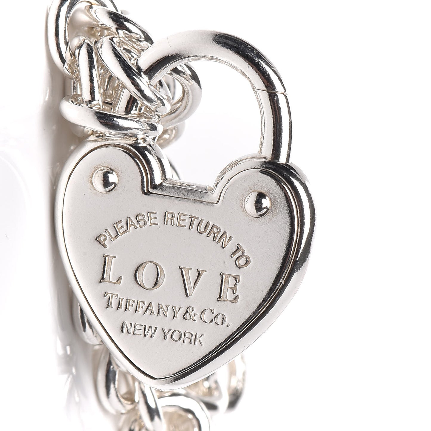 Sterling Silver Return to Love Lock Bracelet