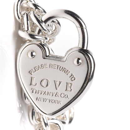 Tiffany Sterling Silver Return to Love Lock Bracelet 4 of 6