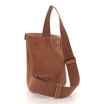 Hermes Natural Barenia Faubourg Hac A Dos PM Backpack Fauve 3 of 13