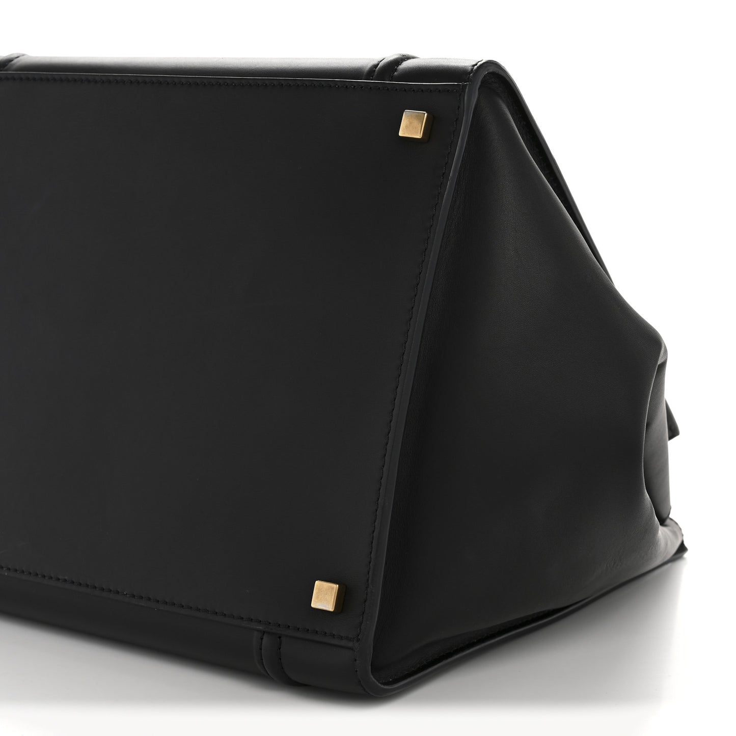 Smooth Calfskin Medium Phantom Luggage Navy Blue