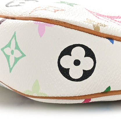 Louis Vuitton Monogram Multicolor Pochette Accessories White 11 of 12