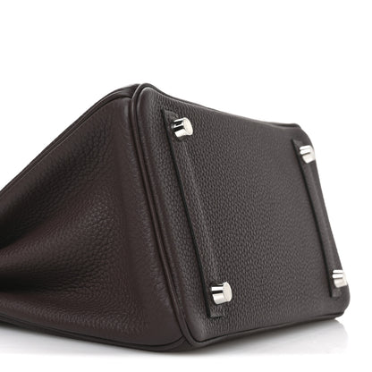 Hermes Togo Birkin 25 Chocolate 9 of 11
