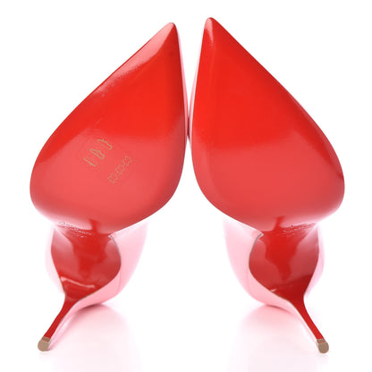 Christian Louboutin Patent Pigalle Follies 100 Pumps 37 Eglantine 7 of 10