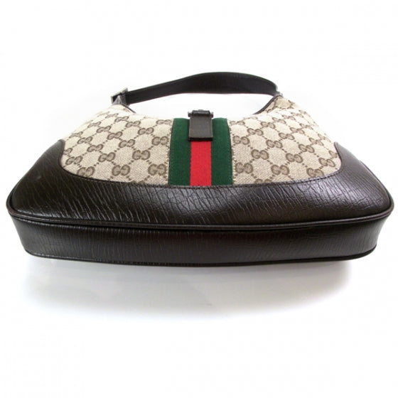 Canvas Monogram Jackie O Hobo