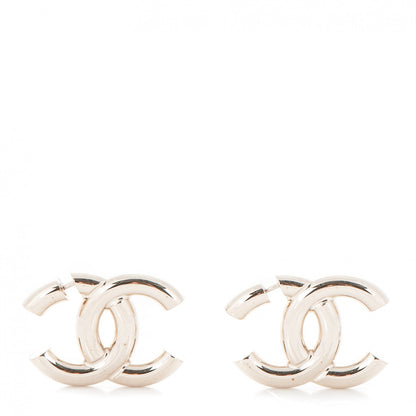 Chanel CC Earrings Gold 1 of 4