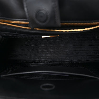 Prada Saffiano Soft Calfskin Tote Black 5 of 9