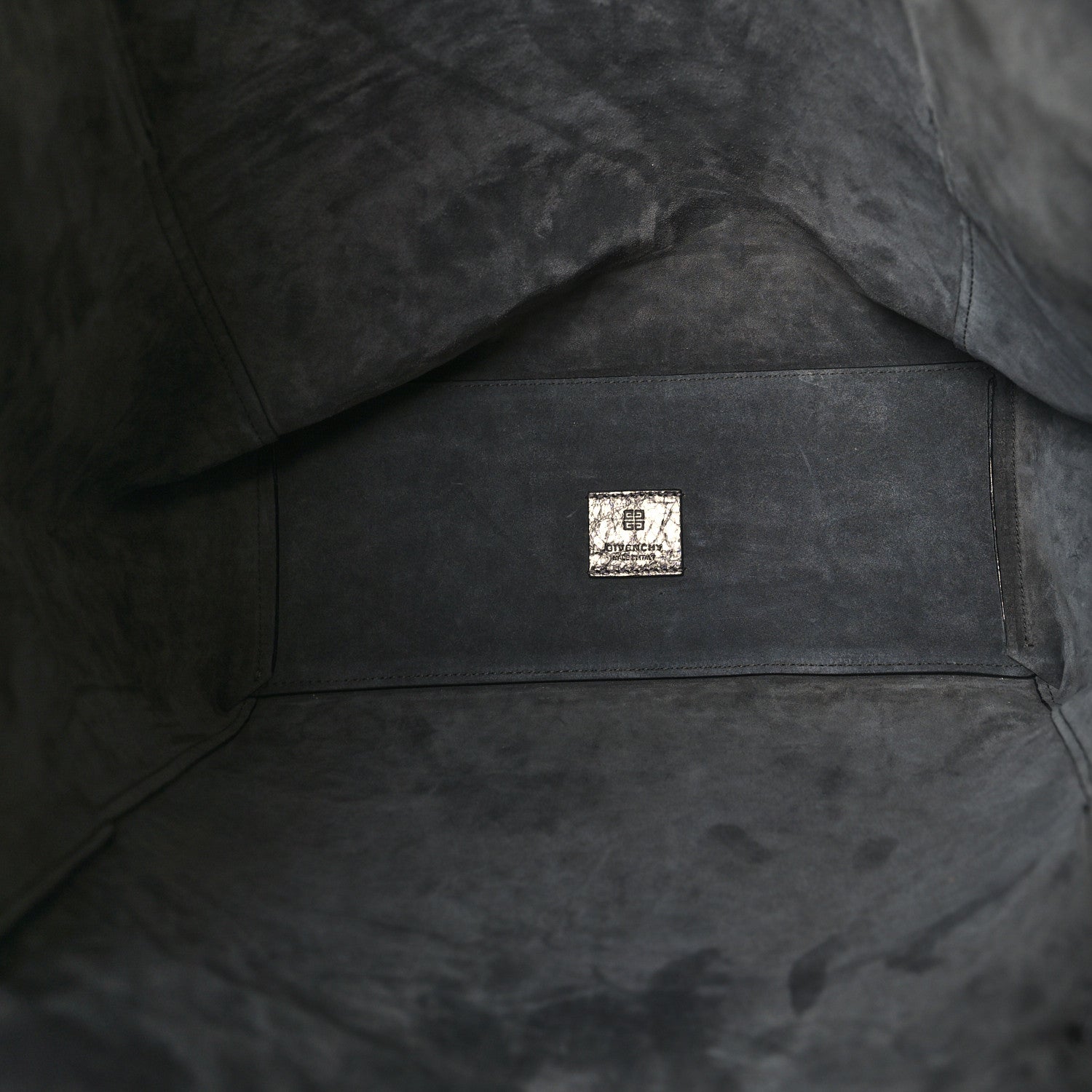 Givenchy Metallic Calfskin Medium Voyou Bag Silver 5 of 9