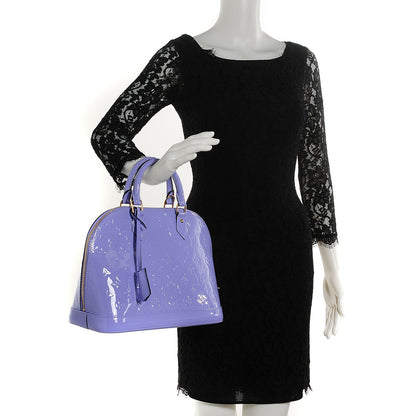 Louis Vuitton Vernis Alma PM Lilac 2 of 7