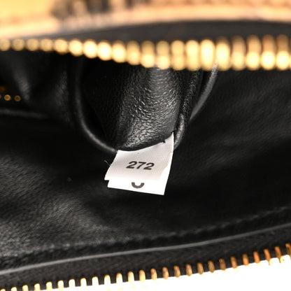 Prada Calf Hair Leopard Print Medium Aimee Shoulder Bag Honey 8 of 15