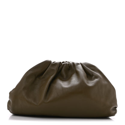 Bottega Veneta Smooth Butter Calf The Pouch Oversized Clutch Mustard 1 of 11