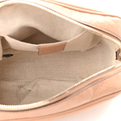 Gucci Pebbled Calfskin Small Soho Disco Bag Camelia 5 of 13