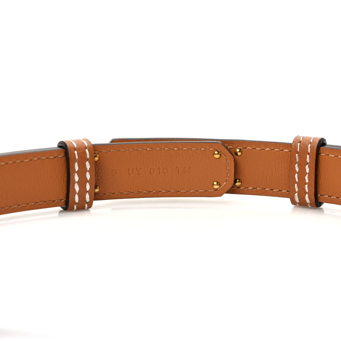 Epsom Kelly Belt Gold