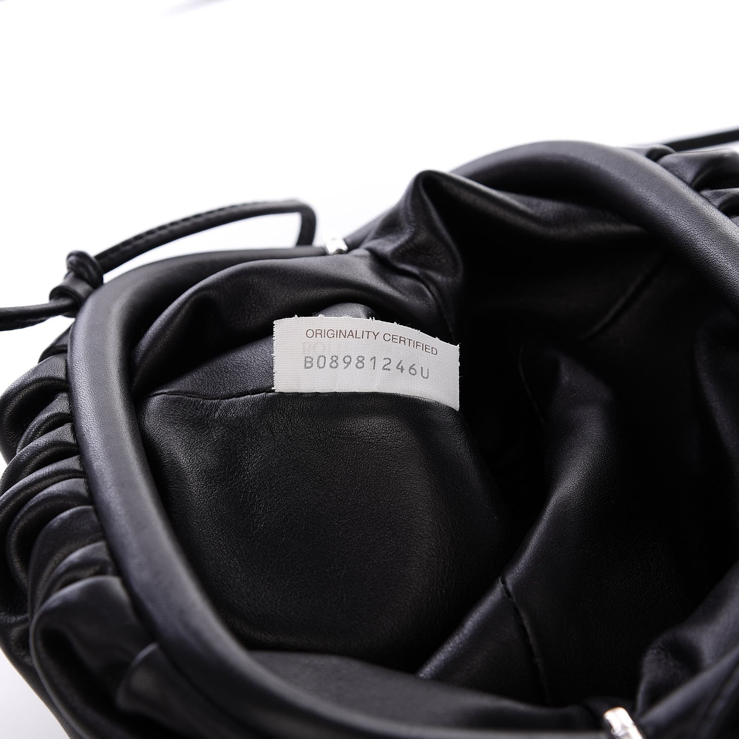 Bottega Veneta Butter Calfskin The Mini Pouch Black 7 of 8