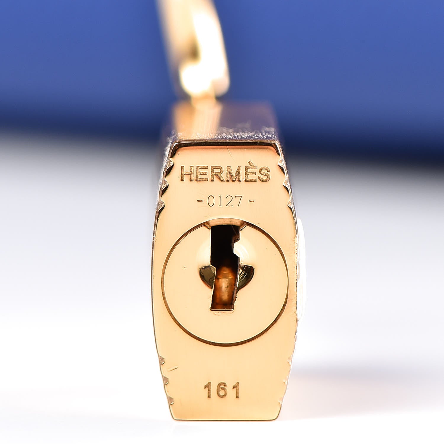 Hermes Togo Kelly Retourne 35 Bleu Electrique 32 of 37