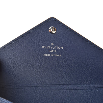 Louis Vuitton Monogram Escale Medium Kirigami Pochette Insert Blue 6 of 8