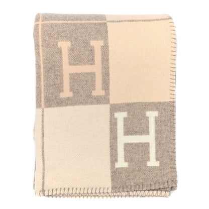 Hermes Wool Cashmere Avalon III Blanket Coco Camomille 1 of 3