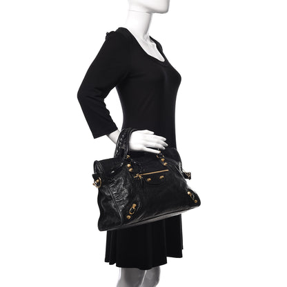 Balenciaga Agneau Giant 12 Gold Hardware City Black 4 of 18