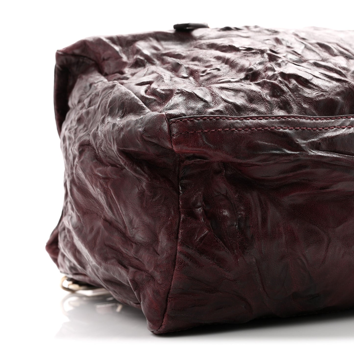 Tumbled Sheepskin Medium Pandora Oxblood
