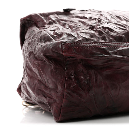 Givenchy Tumbled Sheepskin Medium Pandora Oxblood 9 of 10