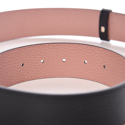 Gucci Calfskin 1973 Reversible Belt 90 36 Black Pink 9 of 10