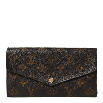 Louis Vuitton Monogram Sarah Wallet NM 1 of 9