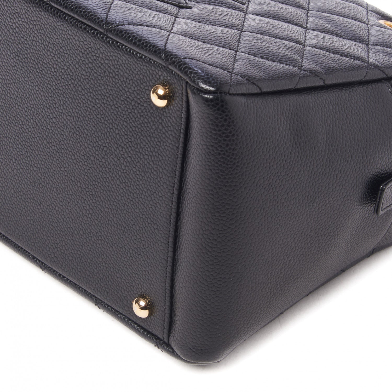 Chanel Caviar Quilted Petit Timeless Tote PTT Black 8 of 9