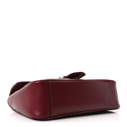 Gucci Calfskin Matelasse Small GG Marmont Shoulder Bag Ancora Red 4 of 10