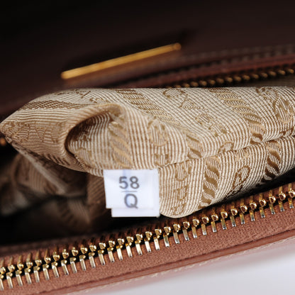 Prada Saffiano Medium Galleria Double Zip Tote Cammeo 8 of 10