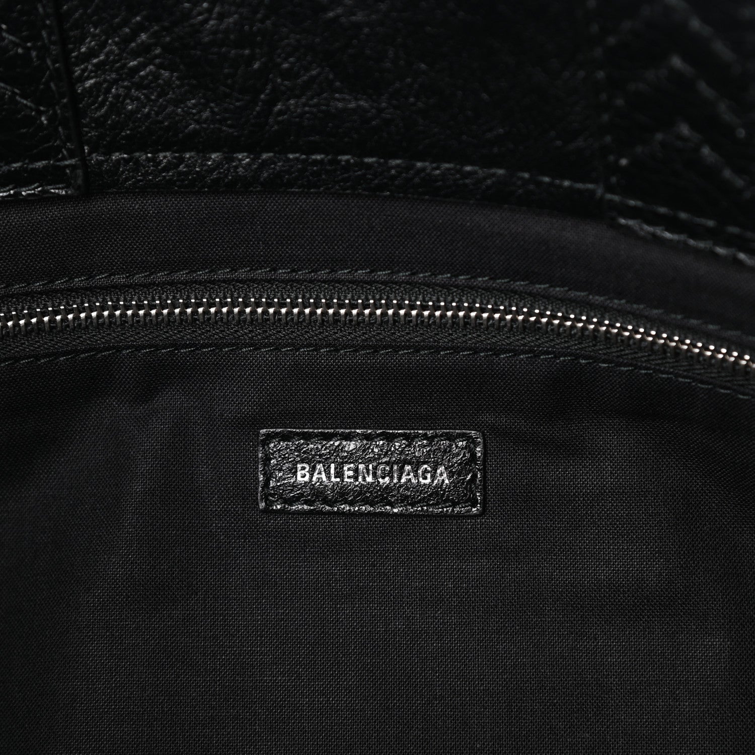 Balenciaga Agneau I Love Techno Supermarket Shopper L Black Multicolor 6 of 9